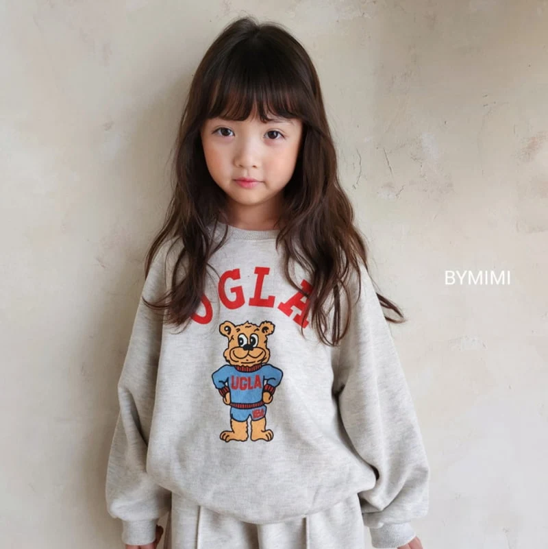 Bymimi - Korean Children Fashion - #littlefashionista - Exercise Bear Sweatshirts - 10