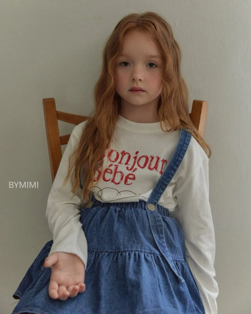 Bymimi - Korean Children Fashion - #magicofchildhood - Bonjour Tee - 2