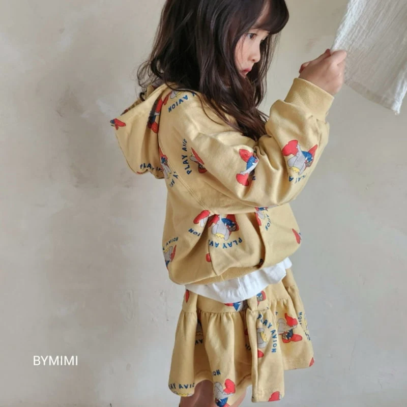 Bymimi - Korean Children Fashion - #littlefashionista - Zoo Hood Top - 4