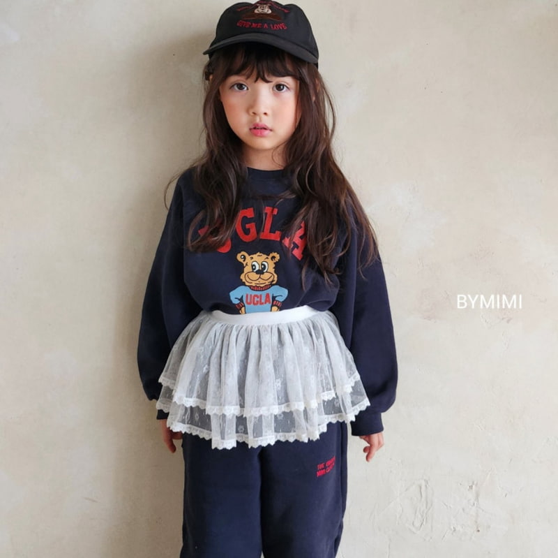 Bymimi - Korean Children Fashion - #minifashionista - Exercise Bear Sweatshirts - 12