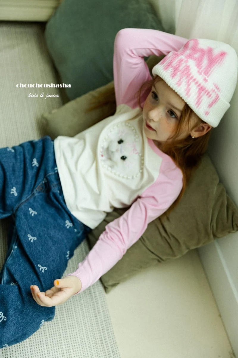 Chouchou Shasha - Korean Children Fashion - #Kfashion4kids - Joy Pearl Tee - 6