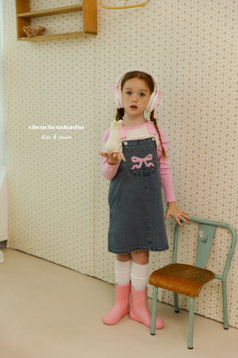 Chouchou Shasha - Korean Children Fashion - #Kfashion4kids - Honey Overall One-piece - 5