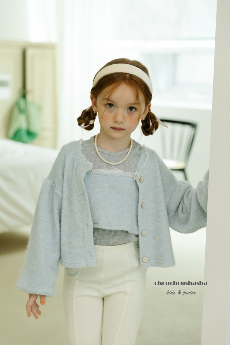 Chouchou Shasha - Korean Children Fashion - #childofig - Love Rib Tee - 9