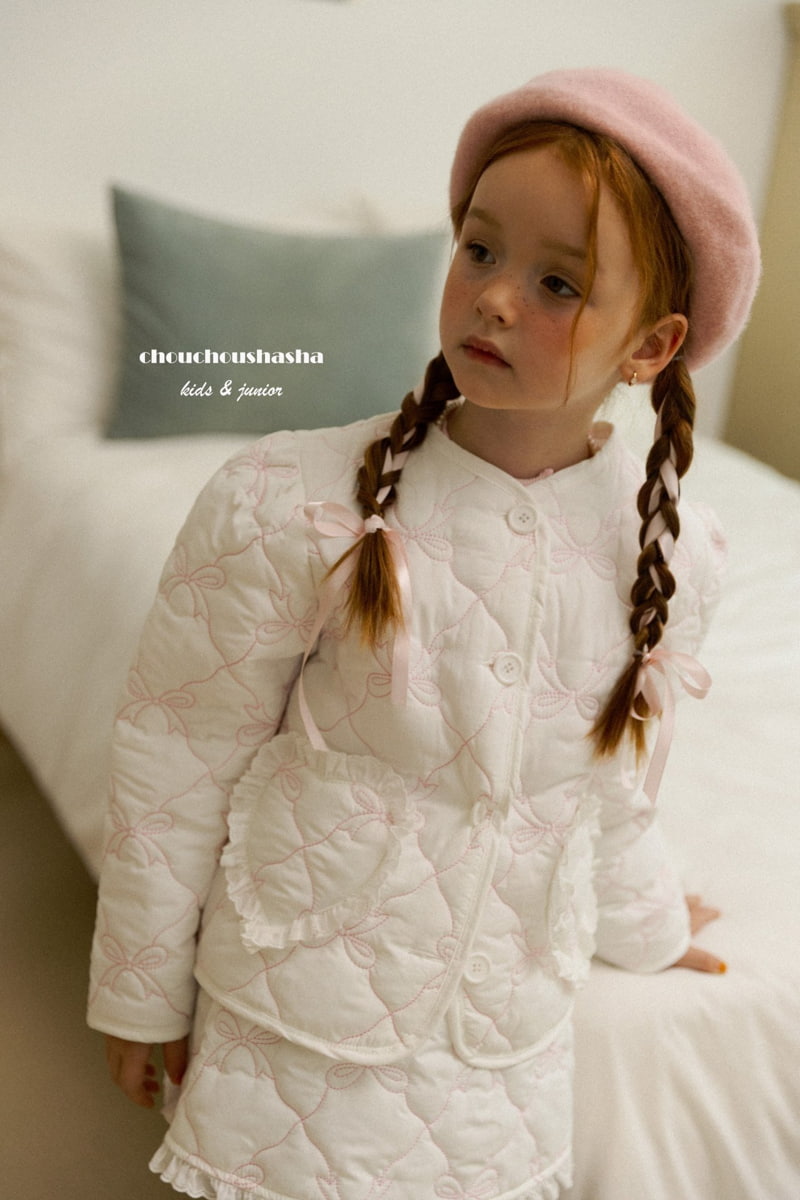 Chouchou Shasha - Korean Children Fashion - #childofig - Reese Quilting Jacket - 8