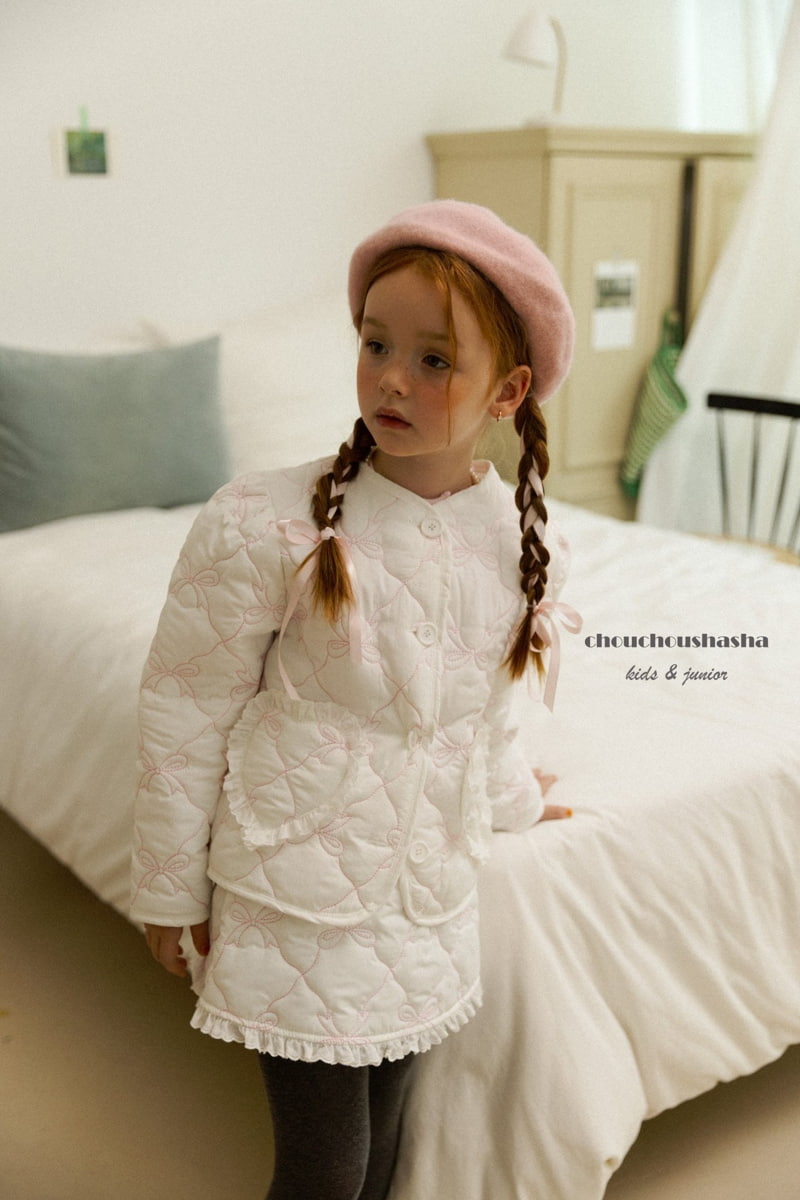 Chouchou Shasha - Korean Children Fashion - #childrensboutique - Reese Quilting Jacket - 9