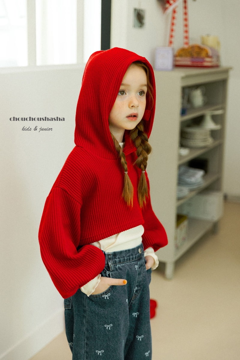 Chouchou Shasha - Korean Children Fashion - #childrensboutique - Risa Hoodie Top - 4