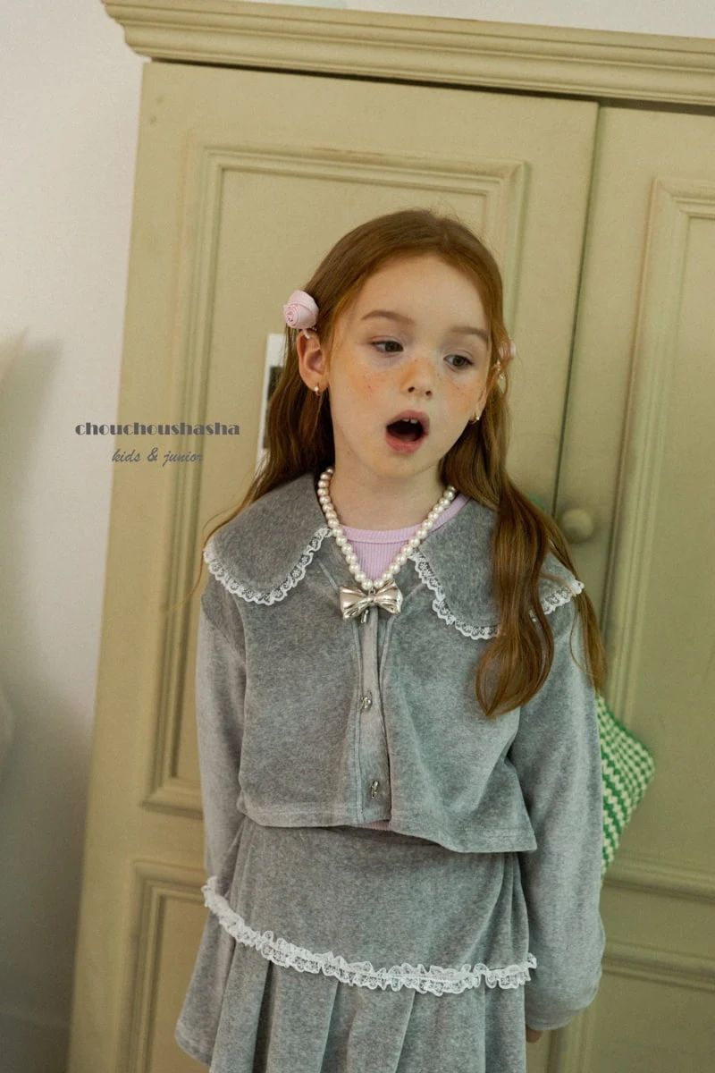 Chouchou Shasha - Korean Children Fashion - #designkidswear - Nana Cardigan