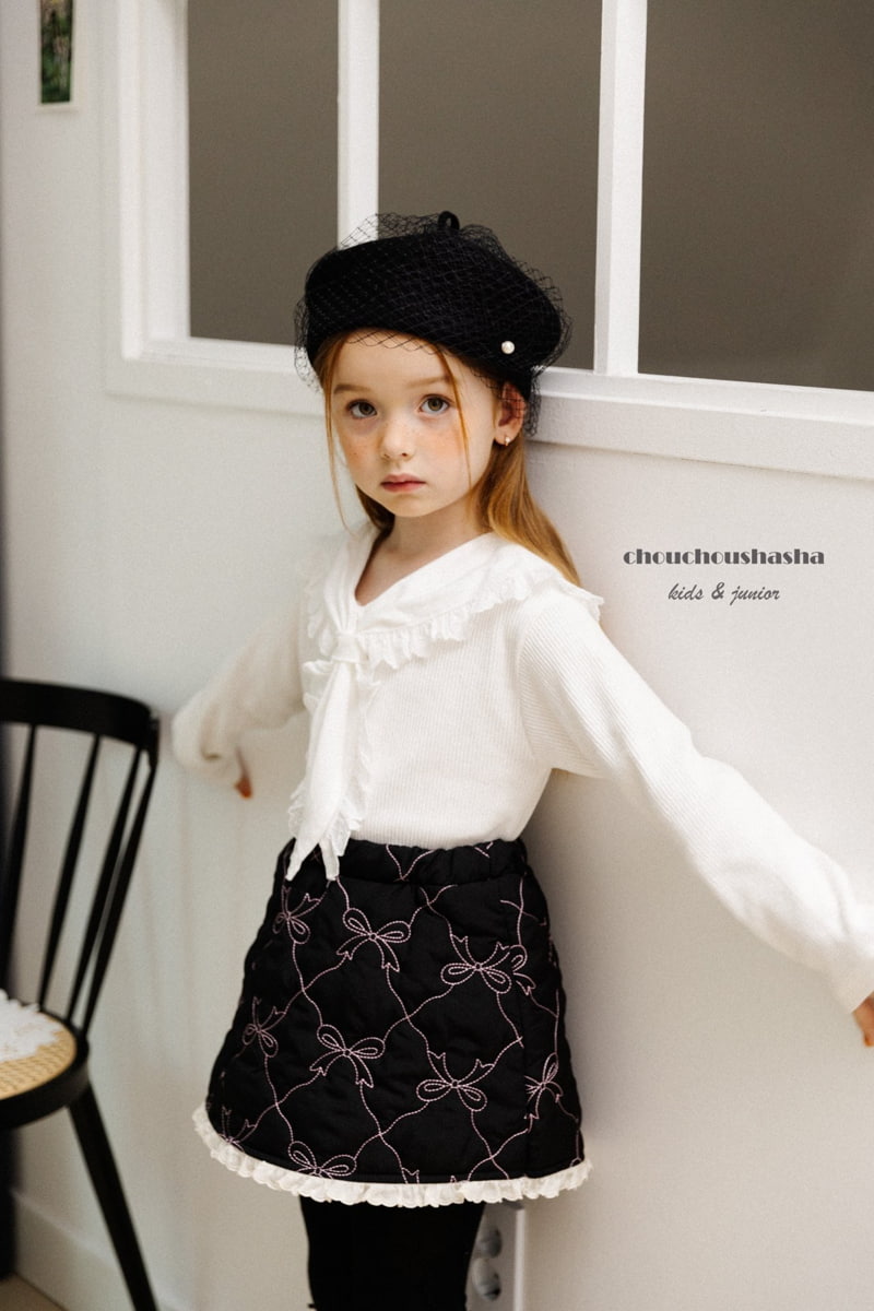 Chouchou Shasha - Korean Children Fashion - #Kfashion4kids - Ray Tie Tee - 4