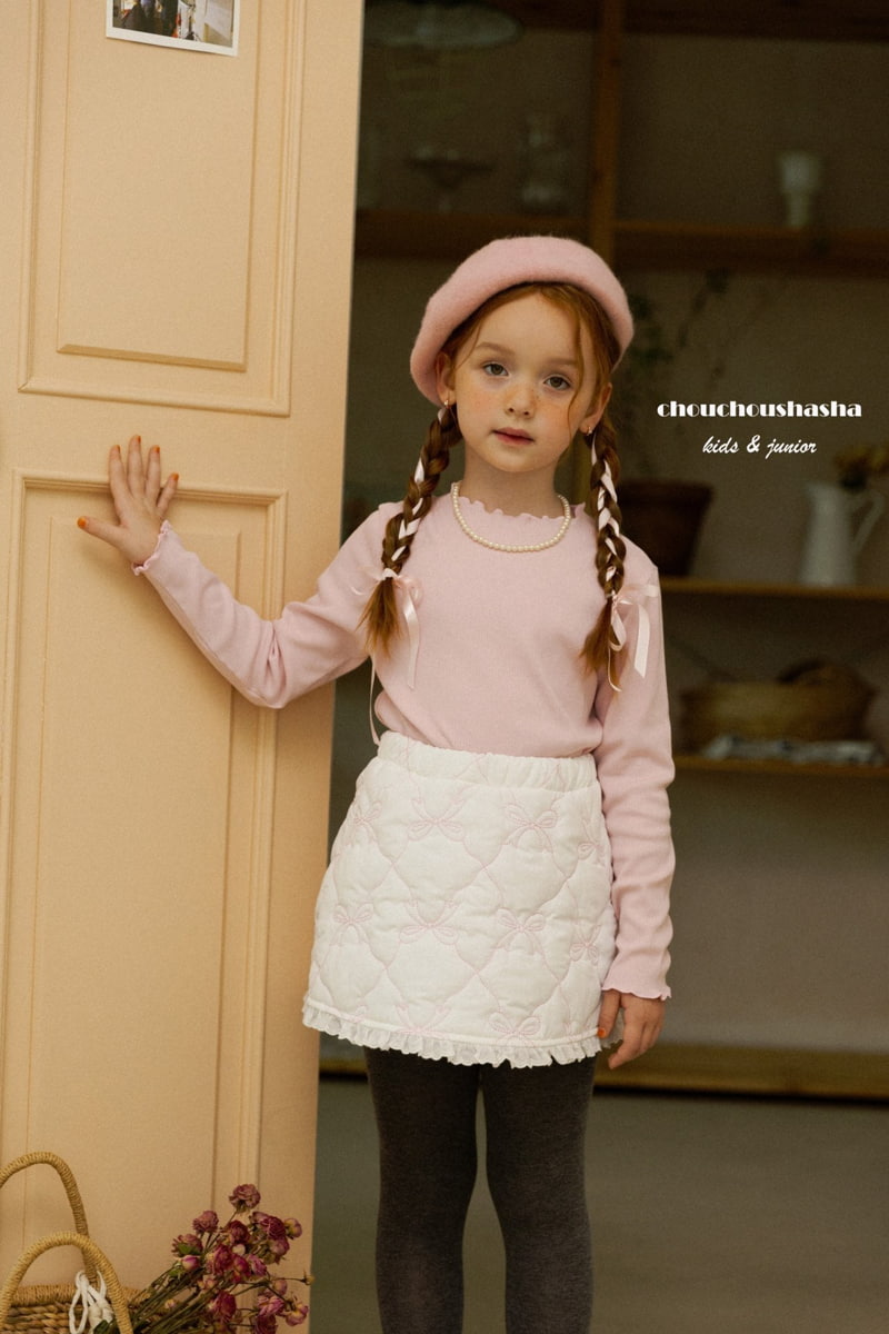 Chouchou Shasha - Korean Children Fashion - #littlefashionista - Reese Quilting Skirt