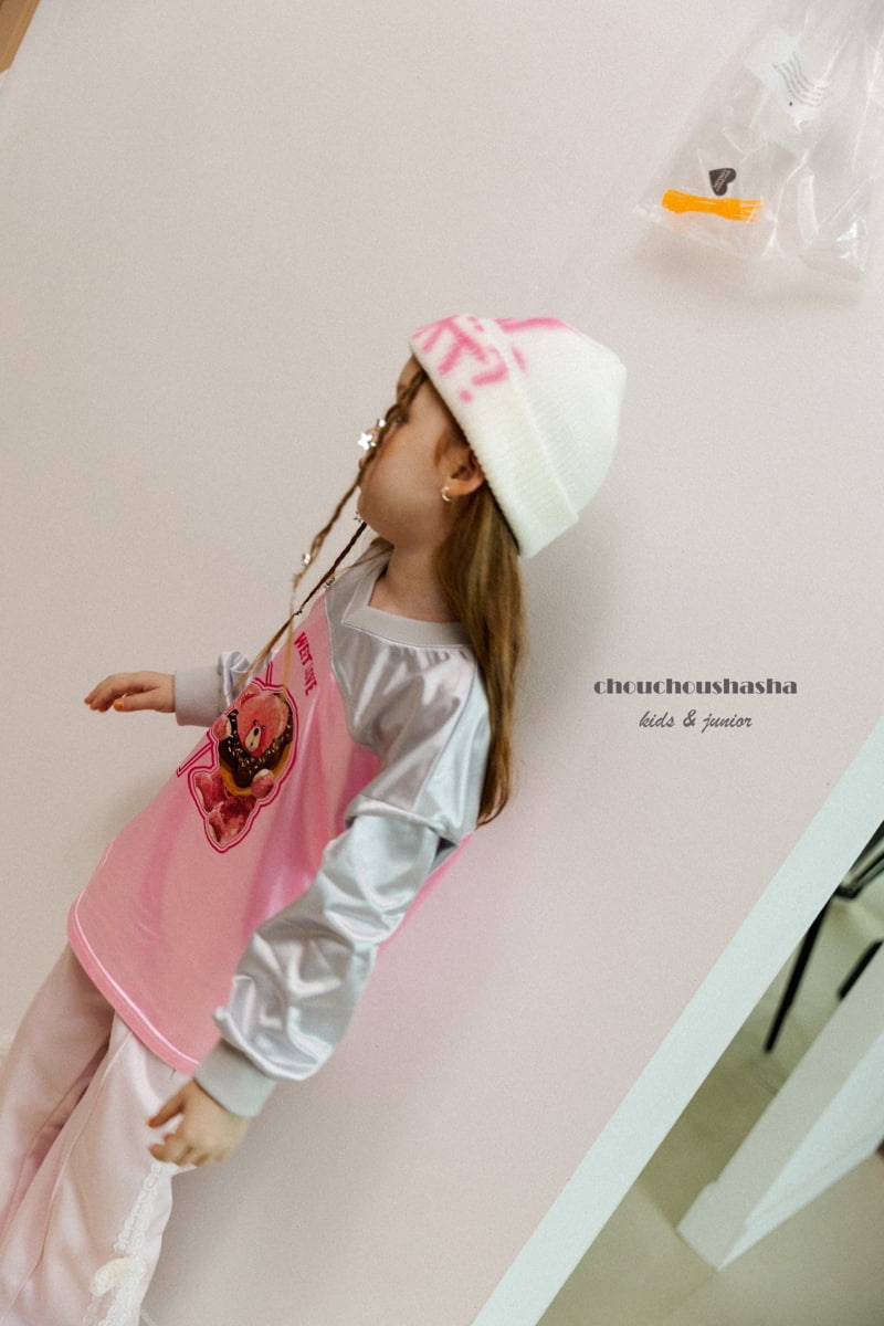 Chouchou Shasha - Korean Children Fashion - #minifashionista - Dought Bear Tee - 5