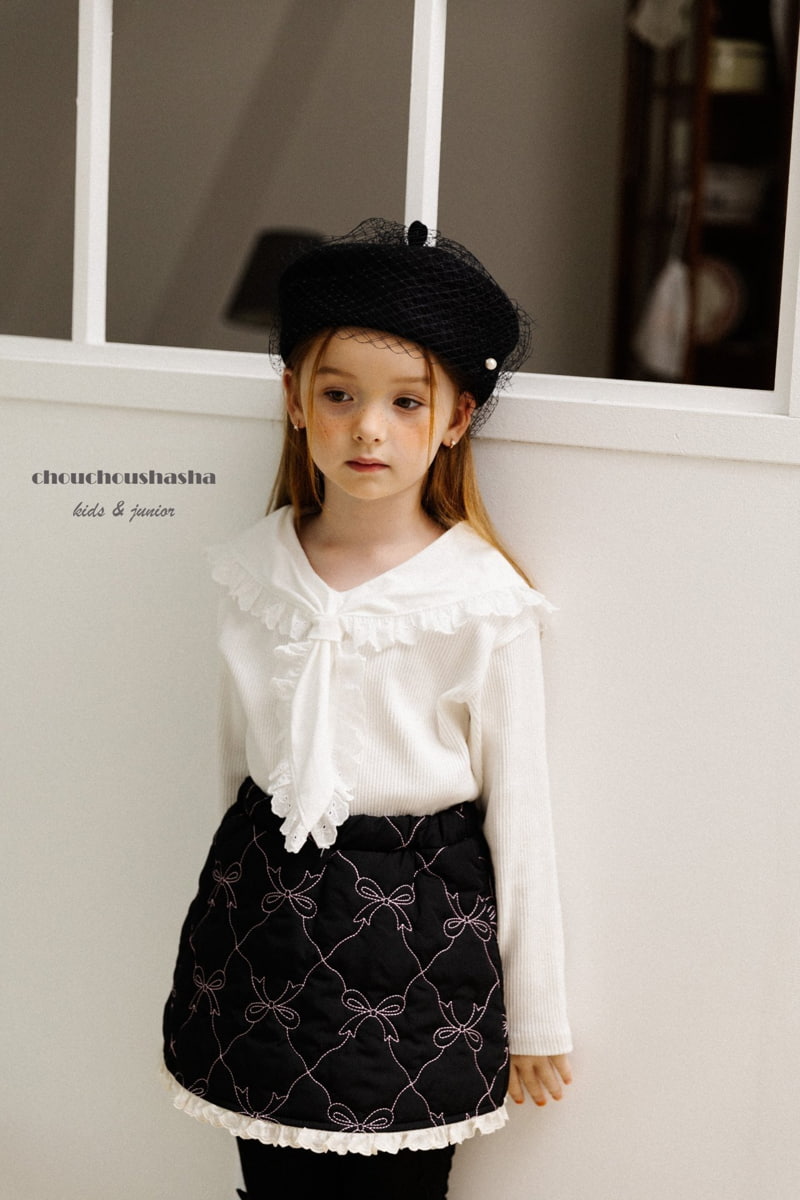 Chouchou Shasha - Korean Children Fashion - #minifashionista - Ray Tie Tee - 6