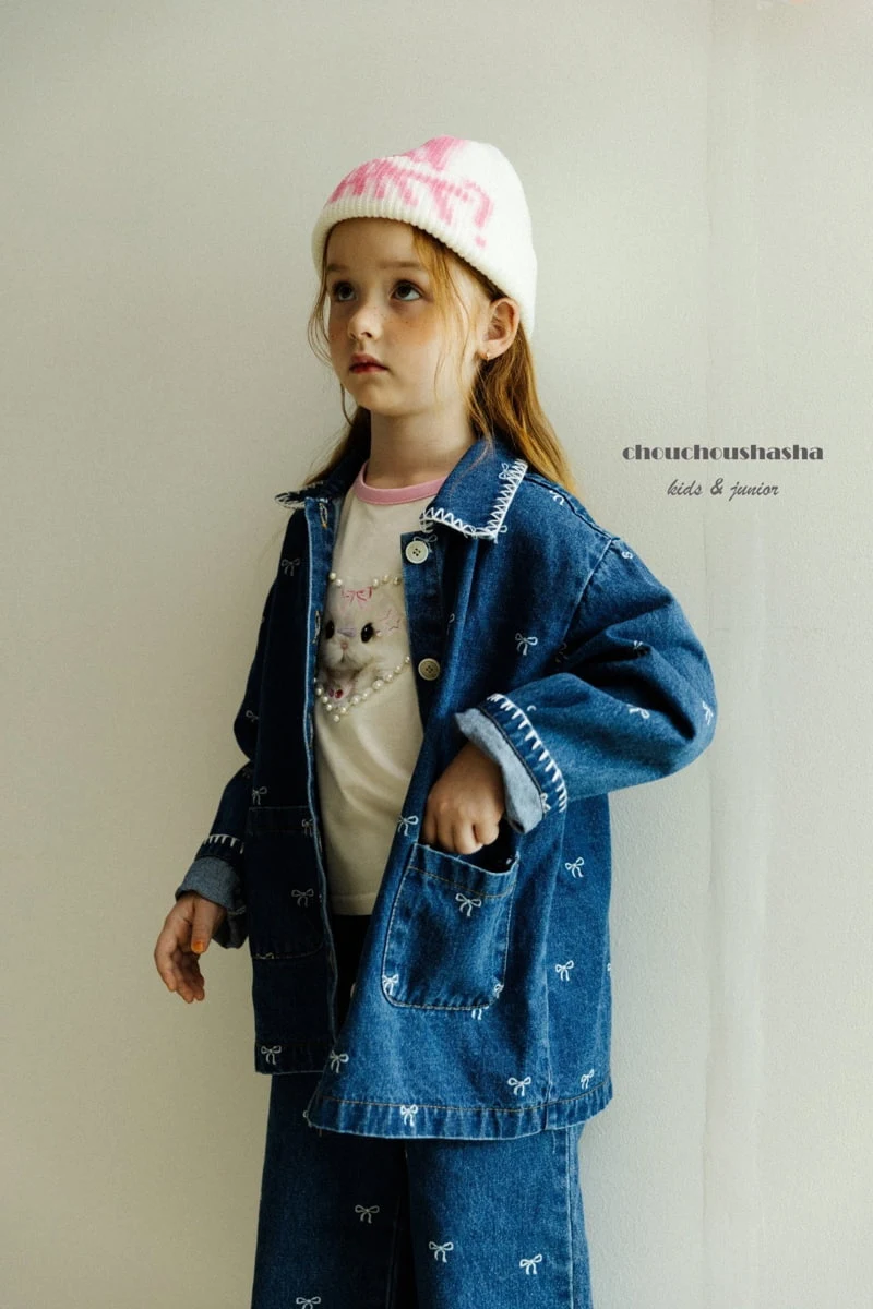 Chouchou Shasha - Korean Children Fashion - #minifashionista - Joy Pearl Tee - 9