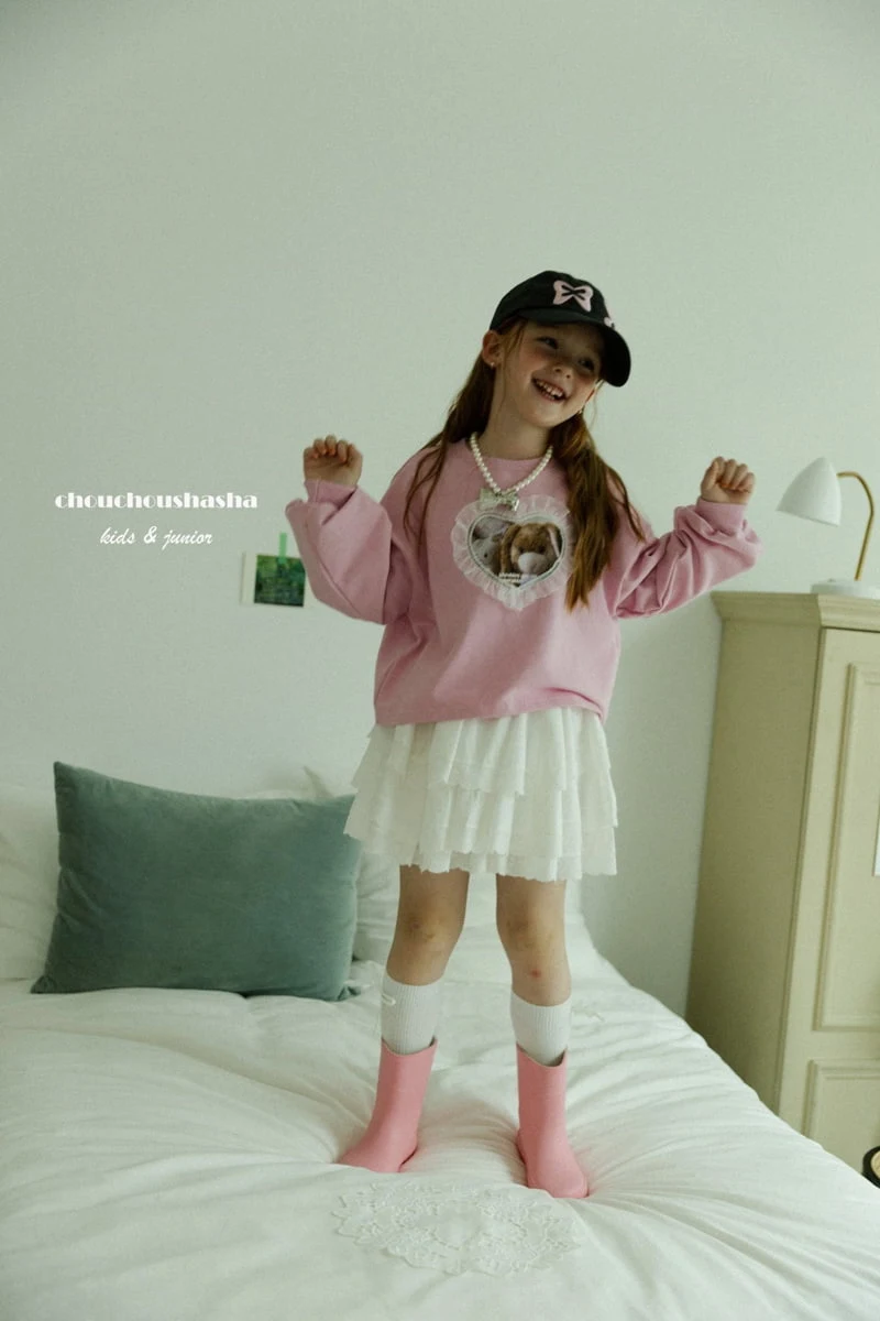 Chouchou Shasha - Korean Children Fashion - #prettylittlegirls - Rosa Sweatshirts - 12