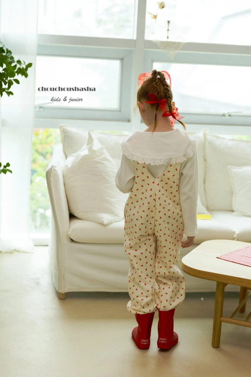 Chouchou Shasha - Korean Children Fashion - #stylishchildhood - Merry Overalls - 6