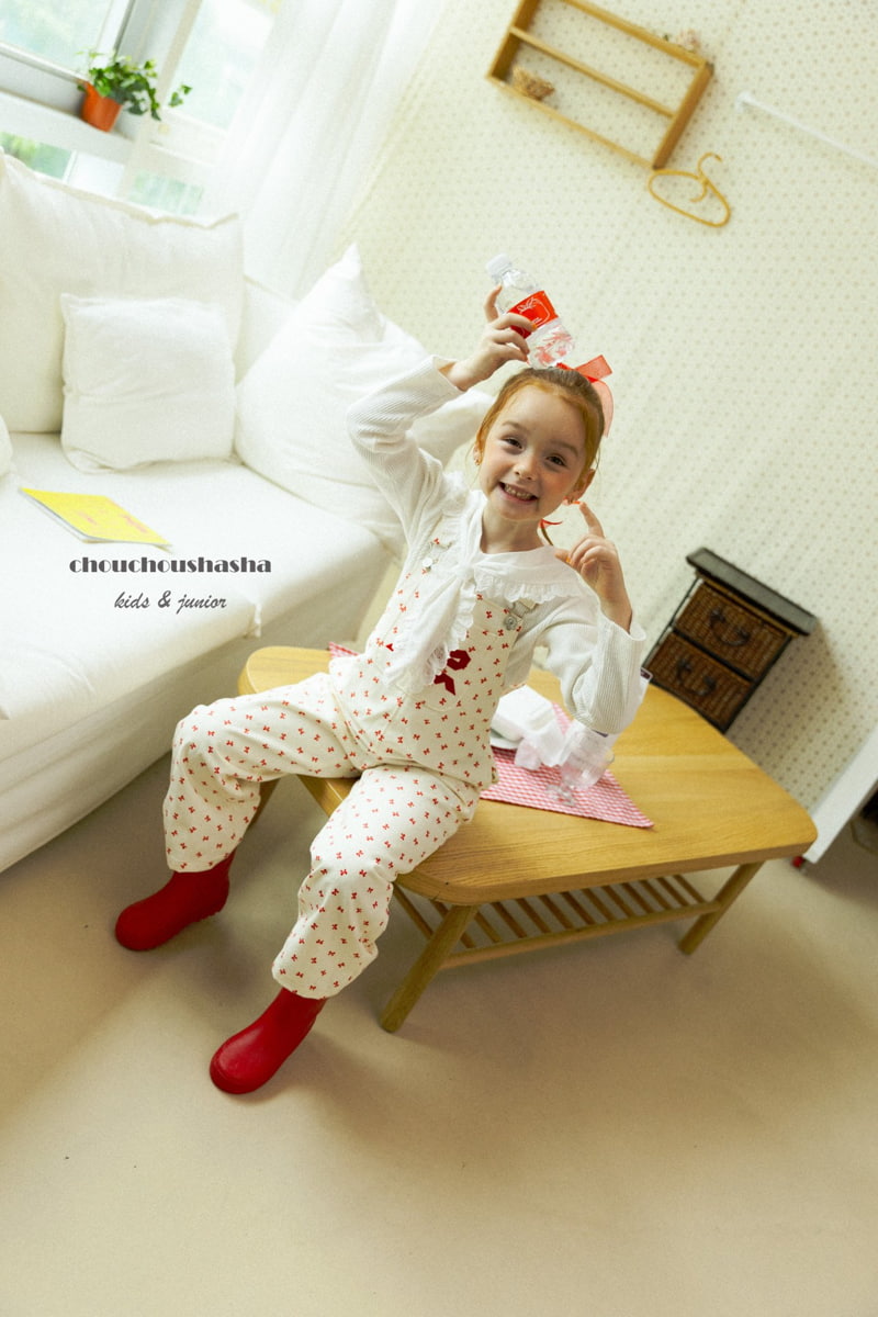 Chouchou Shasha - Korean Children Fashion - #toddlerclothing - Merry Overalls - 5