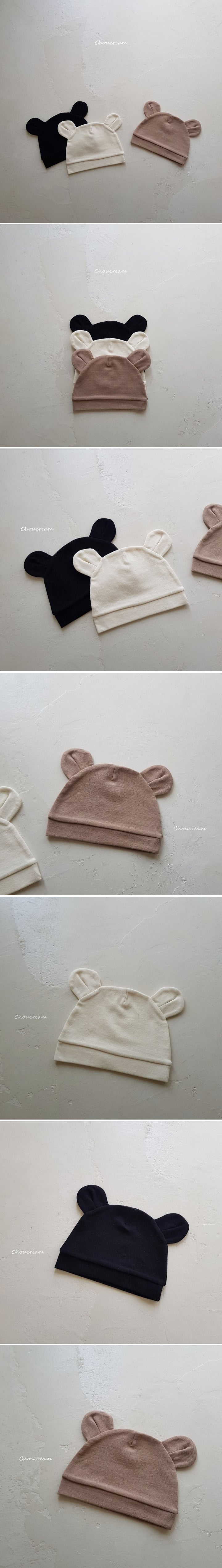 Choucream - Korean Baby Fashion - #babyoutfit - Mini Bear Hat