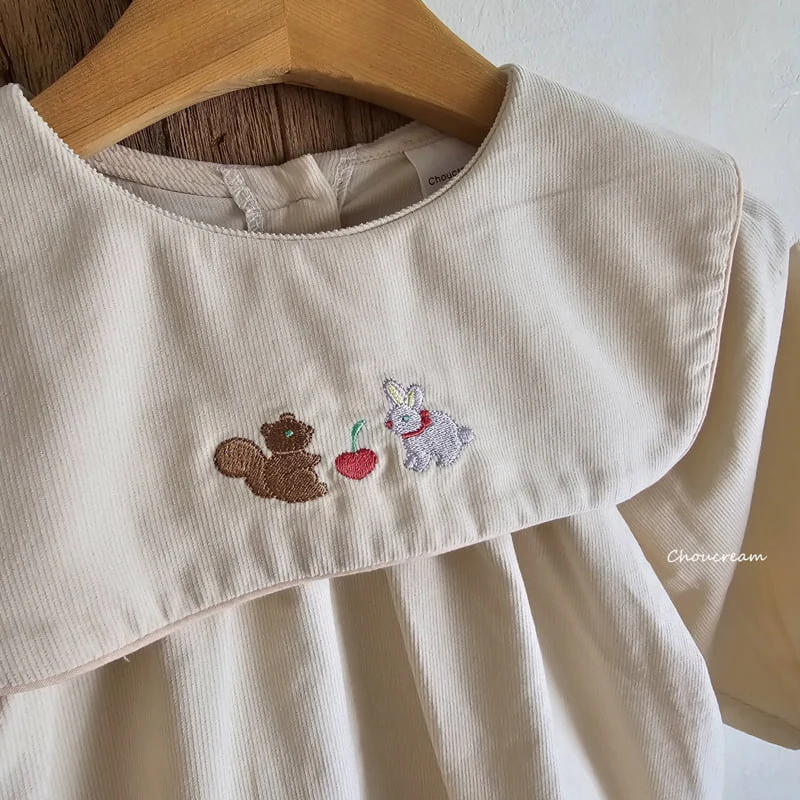 Choucream - Korean Children Fashion - #Kfashion4kids - Tori Collar Bodysuit - 9