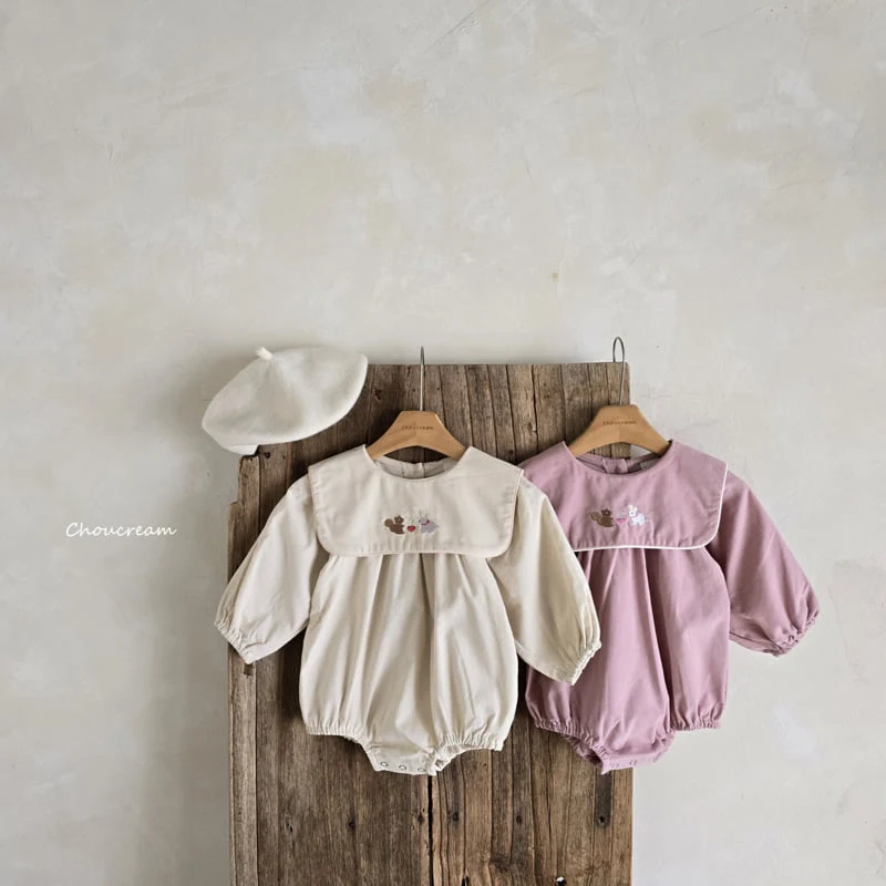 Choucream - Korean Children Fashion - #childofig - Tori Collar Bodysuit