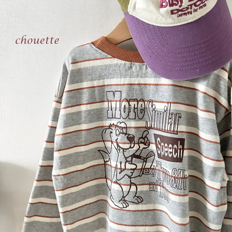 Chouette - Korean Children Fashion - #Kfashion4kids - Speech Strile Tee - 2