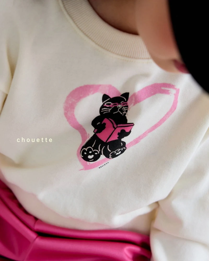 Chouette - Korean Children Fashion - #Kfashion4kids - Heart Nero Sweatshirts - 9