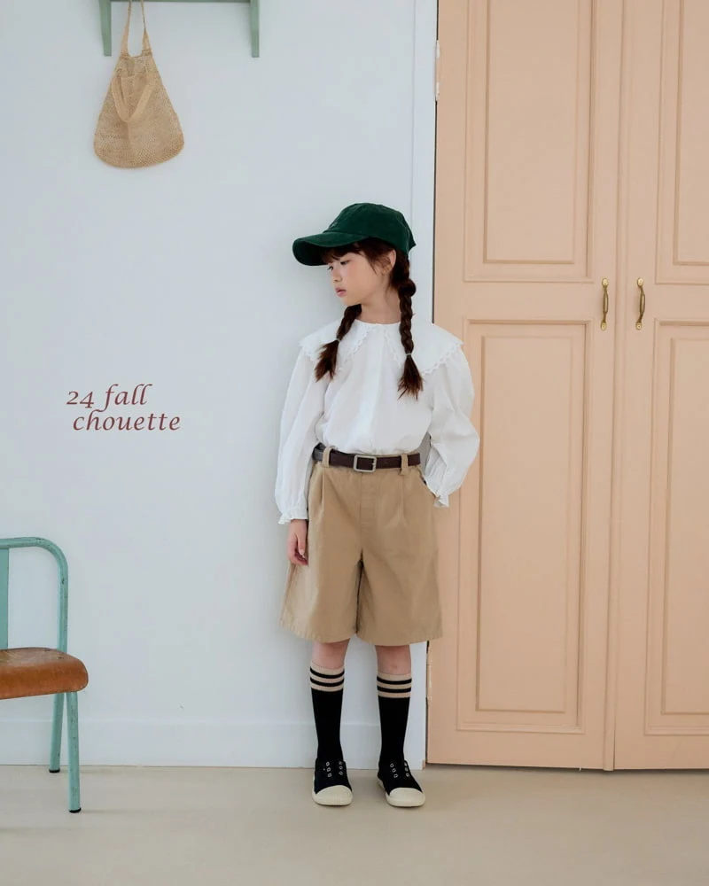 Chouette - Korean Children Fashion - #childofig - Mink Form Collar Blouse - 6