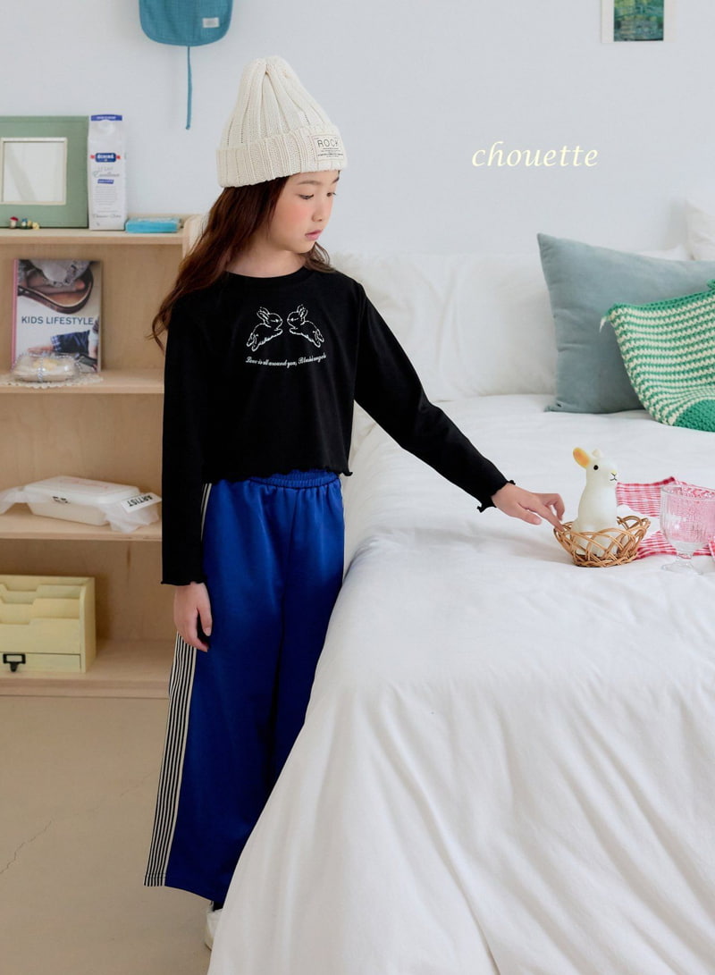 Chouette - Korean Children Fashion - #childofig - Angel Rabbit Span Tee - 6