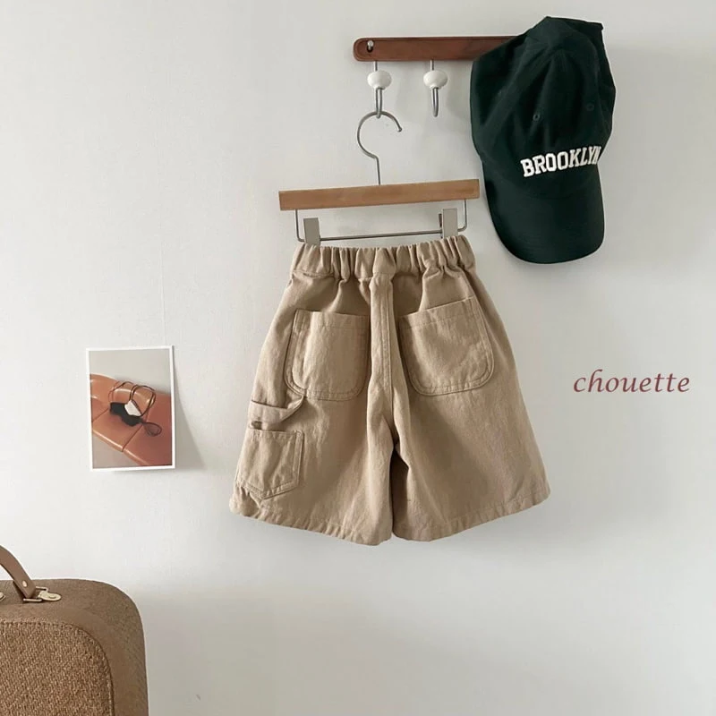 Chouette - Korean Children Fashion - #childofig - Caramel Burmuad Pants - 3