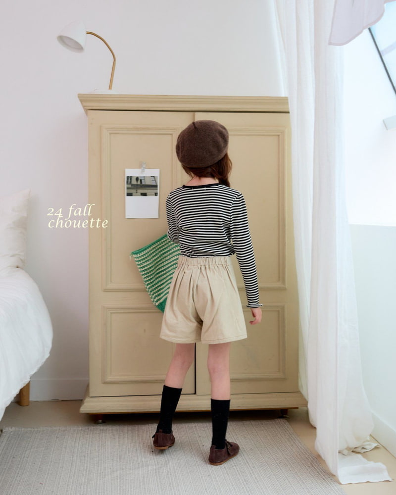 Chouette - Korean Children Fashion - #childrensboutique - Stitch Pleats Currot - 6