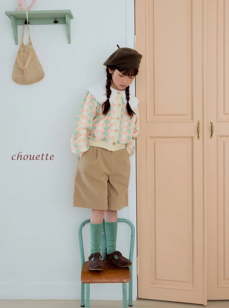 Chouette - Korean Children Fashion - #childrensboutique - Jacquard Knit Cardigan - 5