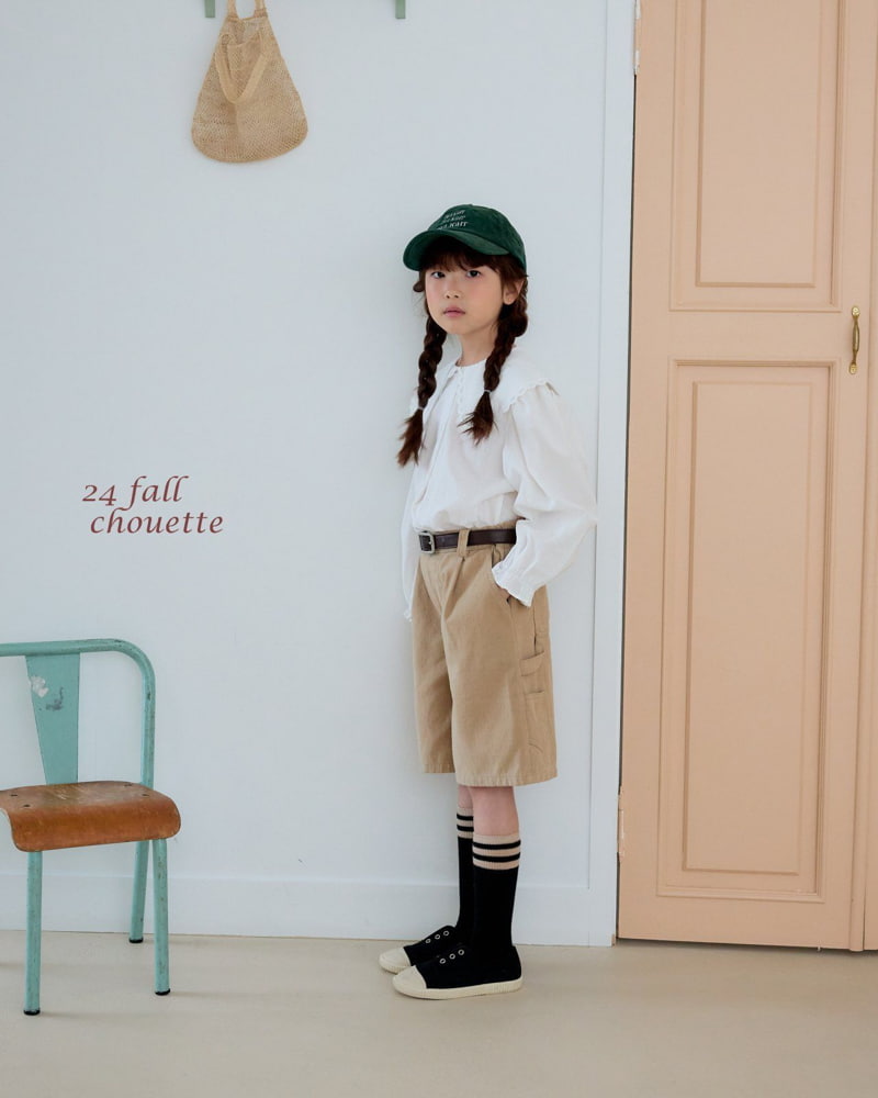 Chouette - Korean Children Fashion - #discoveringself - Mink Form Collar Blouse - 9