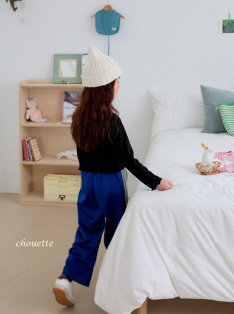 Chouette - Korean Children Fashion - #discoveringself - Tape Line Banding Pants - 6