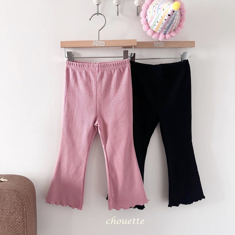 Chouette - Korean Children Fashion - #discoveringself - Milkey Rib Bootscut Leggings