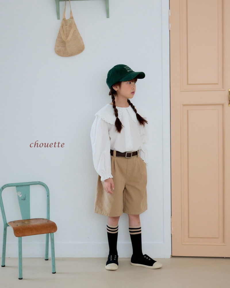 Chouette - Korean Children Fashion - #fashionkids - Mink Form Collar Blouse - 10