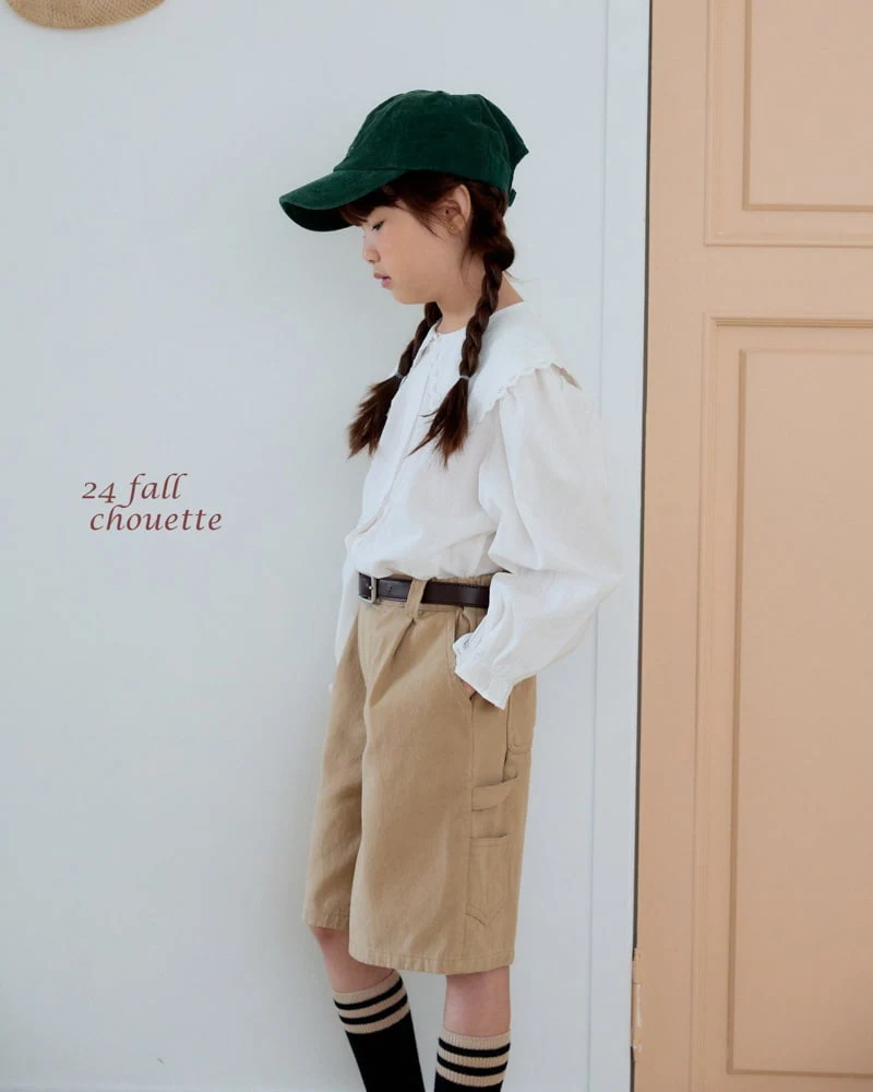 Chouette - Korean Children Fashion - #kidsshorts - Caramel Burmuad Pants - 9