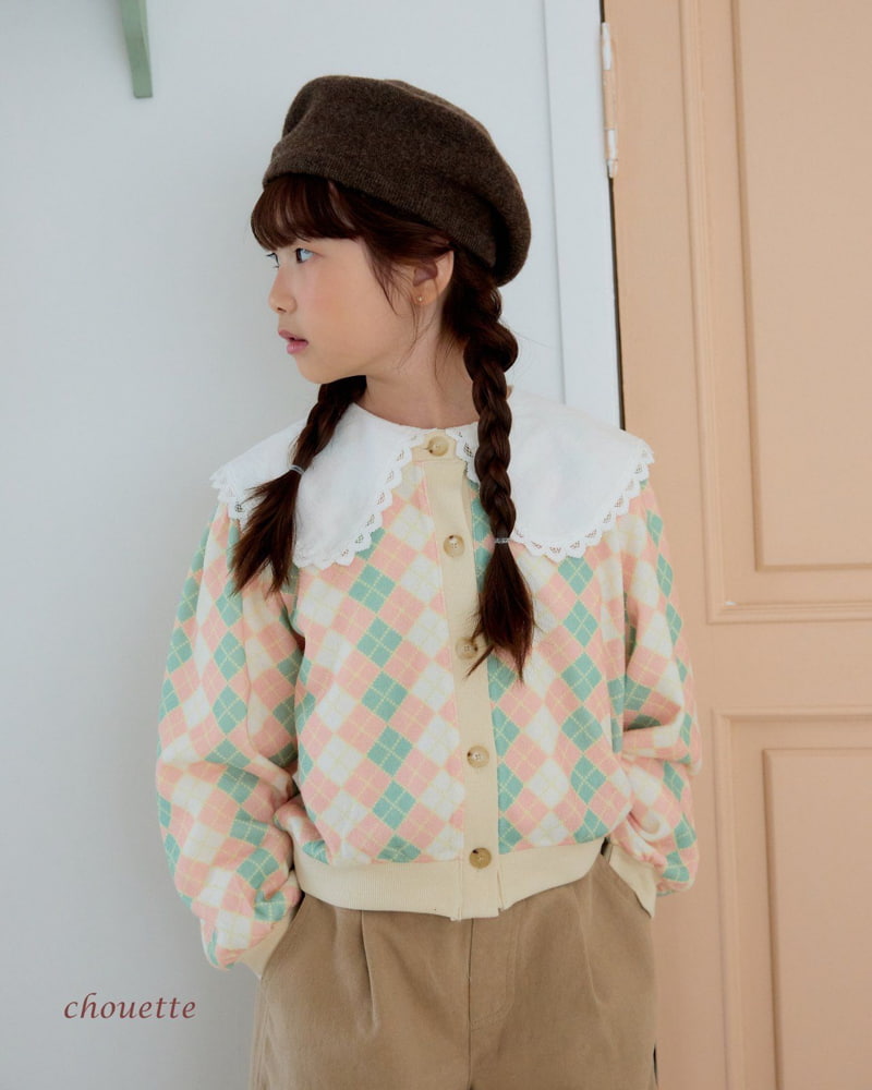 Chouette - Korean Children Fashion - #kidzfashiontrend - Jacquard Knit Cardigan - 11