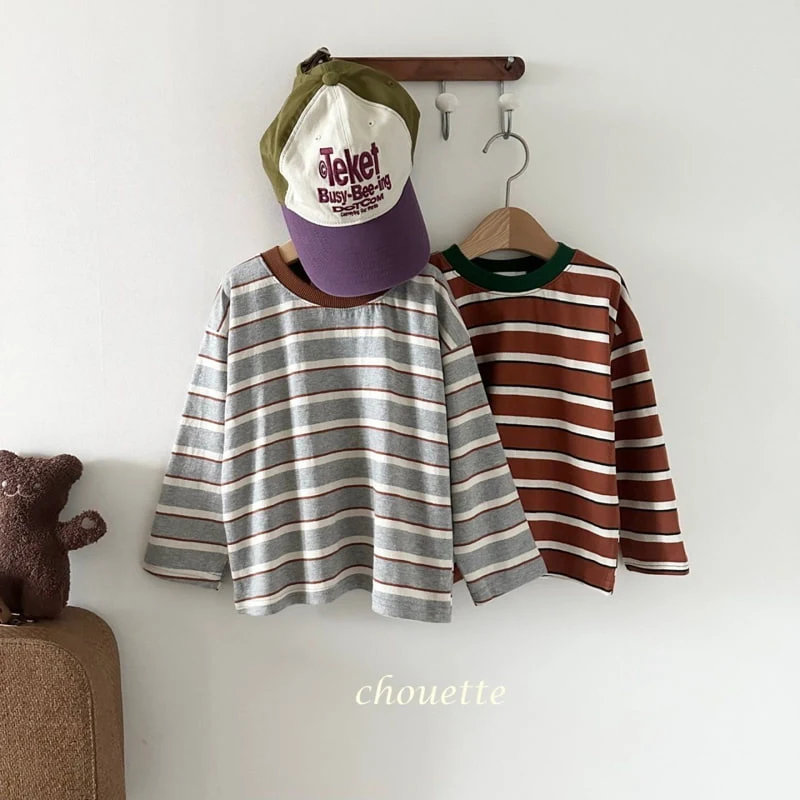 Chouette - Korean Children Fashion - #kidzfashiontrend - Speech Strile Tee