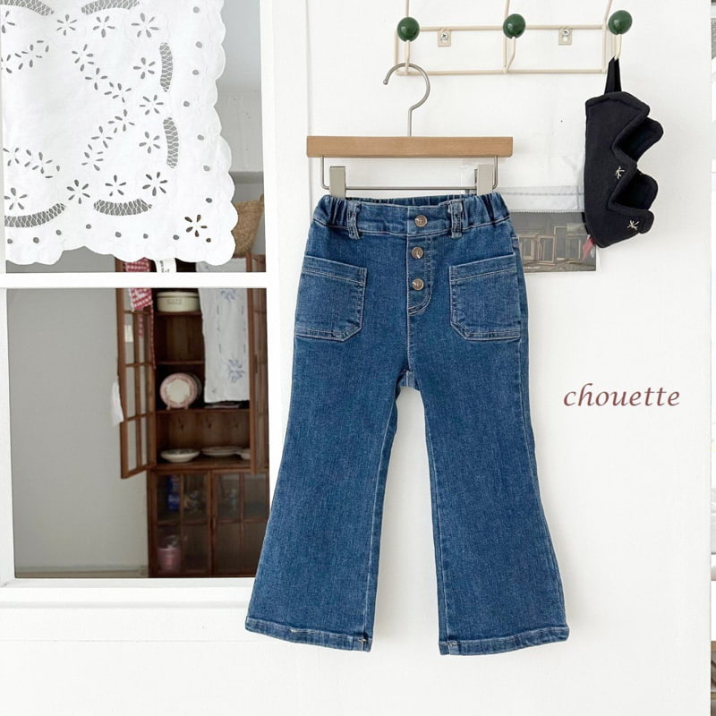 Chouette - Korean Children Fashion - #littlefashionista - Jeans Bootscut Pants