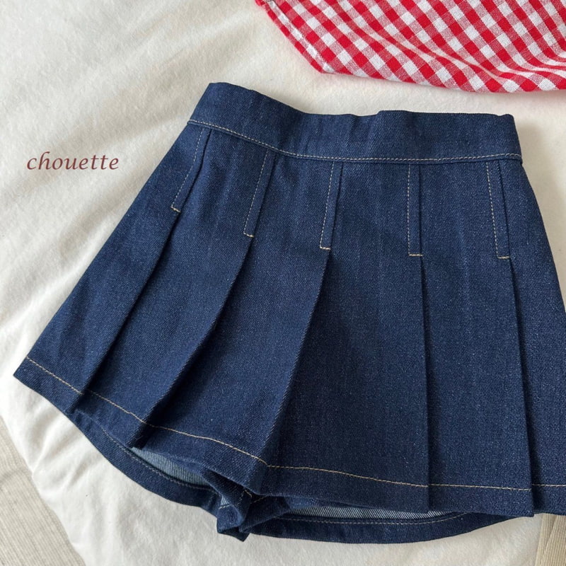 Chouette - Korean Children Fashion - #todddlerfashion - Stitch Pleats Currot - 2