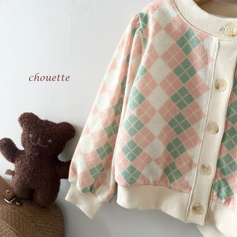 Chouette - Korean Children Fashion - #toddlerclothing - Jacquard Knit Cardigan - 2