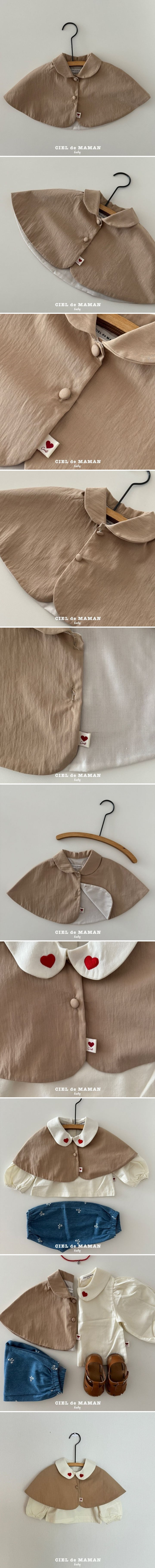 Ciel De Maman - Korean Baby Fashion - #babyootd - Hive Cape