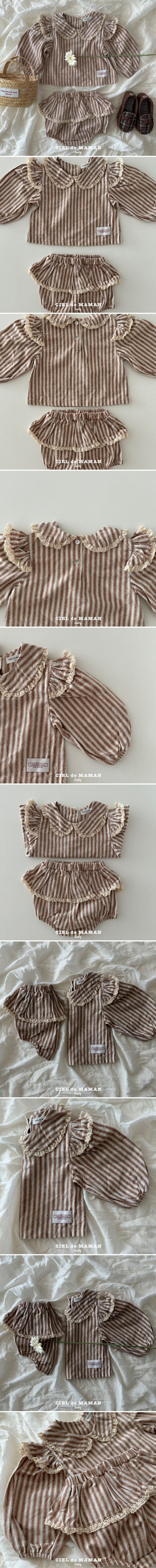 Ciel De Maman - Korean Baby Fashion - #babyoutfit - Cookie Blouse