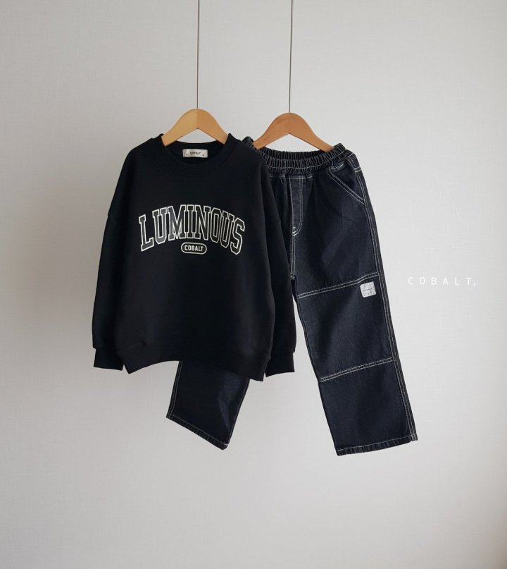 Cobalt - Korean Junior Fashion - #Kfashion4kids - Black Work Denim Pants - 9