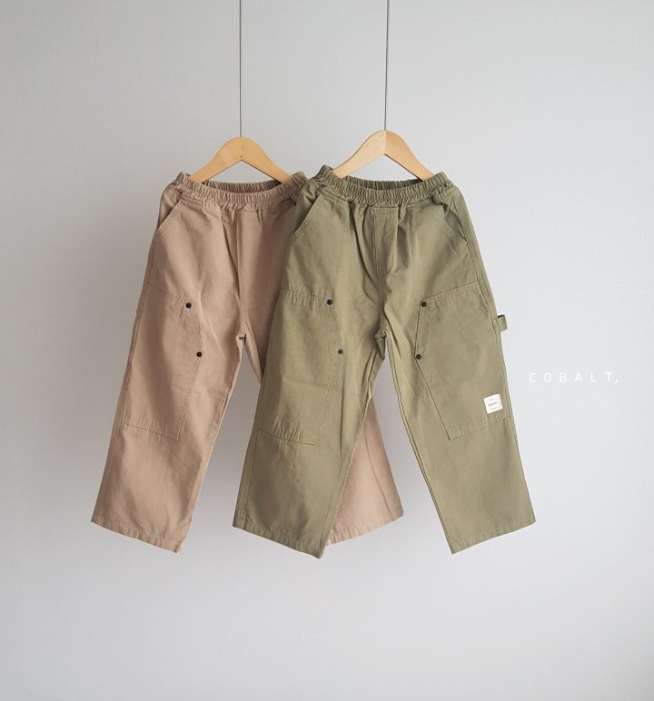 Cobalt - Korean Junior Fashion - #childofig - Rebate Work Pants