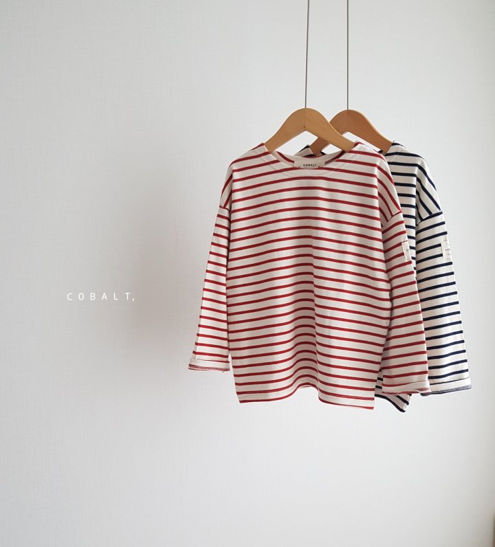 Cobalt - Korean Junior Fashion - #childofig - Label Boat Tee - 11