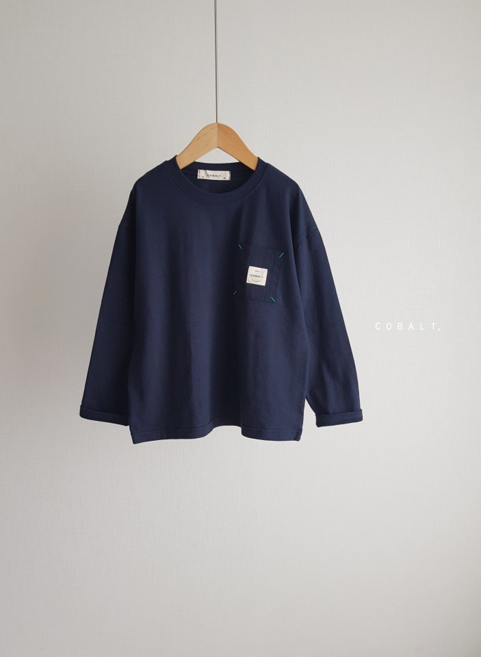 Cobalt - Korean Junior Fashion - #childofig - C Pocket Tee - 6