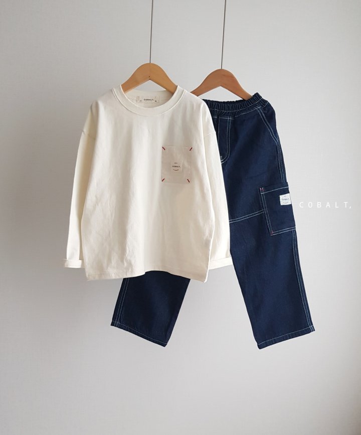 Cobalt - Korean Junior Fashion - #discoveringself - C Pocket Tee - 9