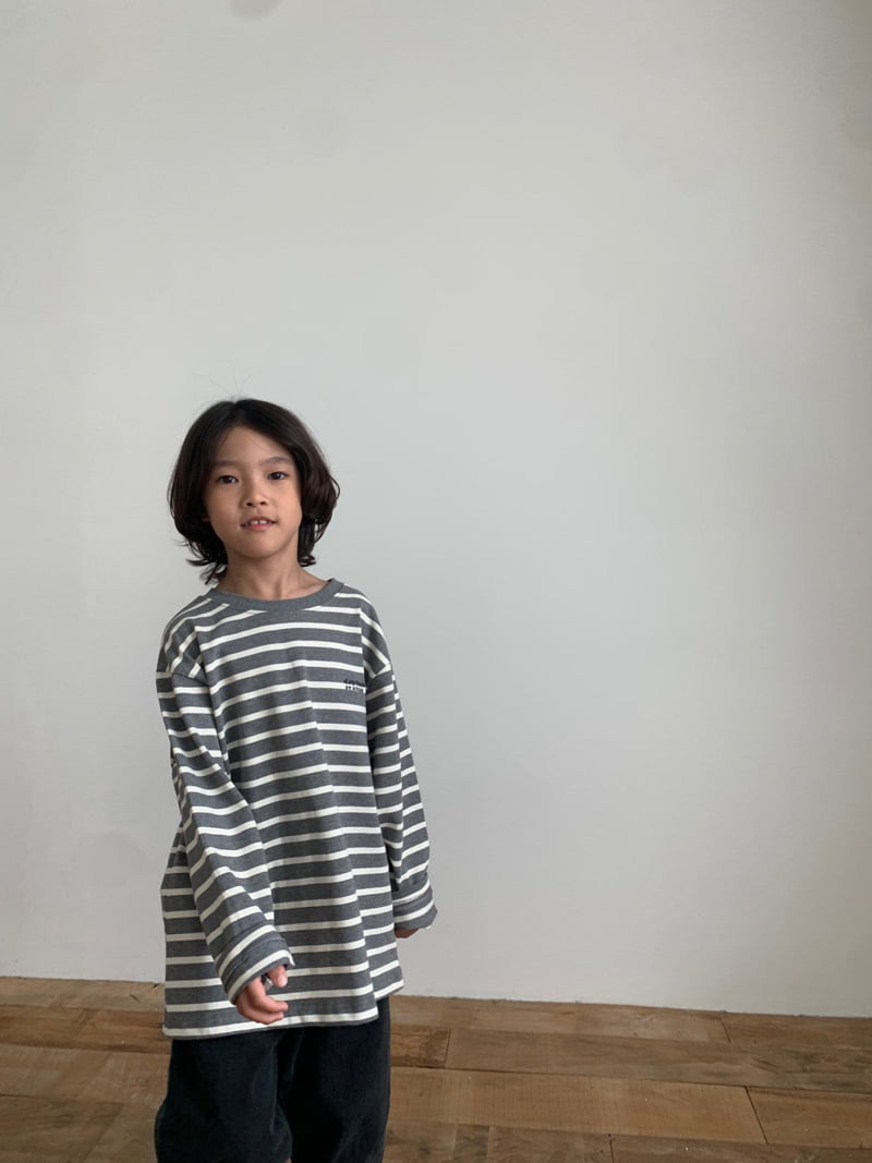 Coco beige - Korean Children Fashion - #Kfashion4kids - Saint Stripe Tee - 12