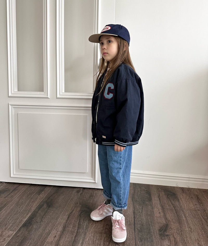 Coco beige - Korean Children Fashion - #childofig - Basic Denim Pants - 8