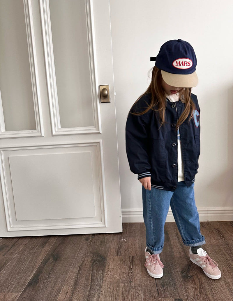 Coco beige - Korean Children Fashion - #childofig - Basic Denim Pants - 9