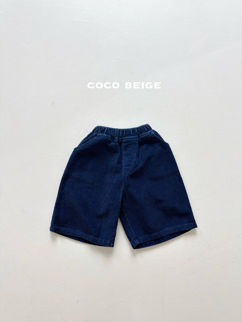 Coco beige - Korean Children Fashion - #designkidswear - Indi Corduroy Burmuda Pants